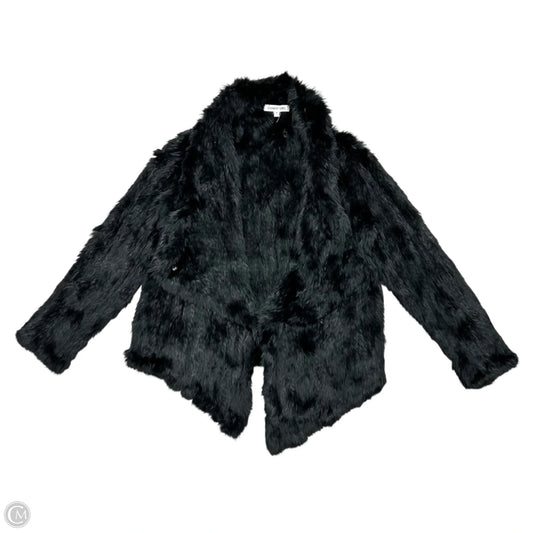 Jacket Faux Fur & Sherpa By Elizabeth And James In Black, Size: M