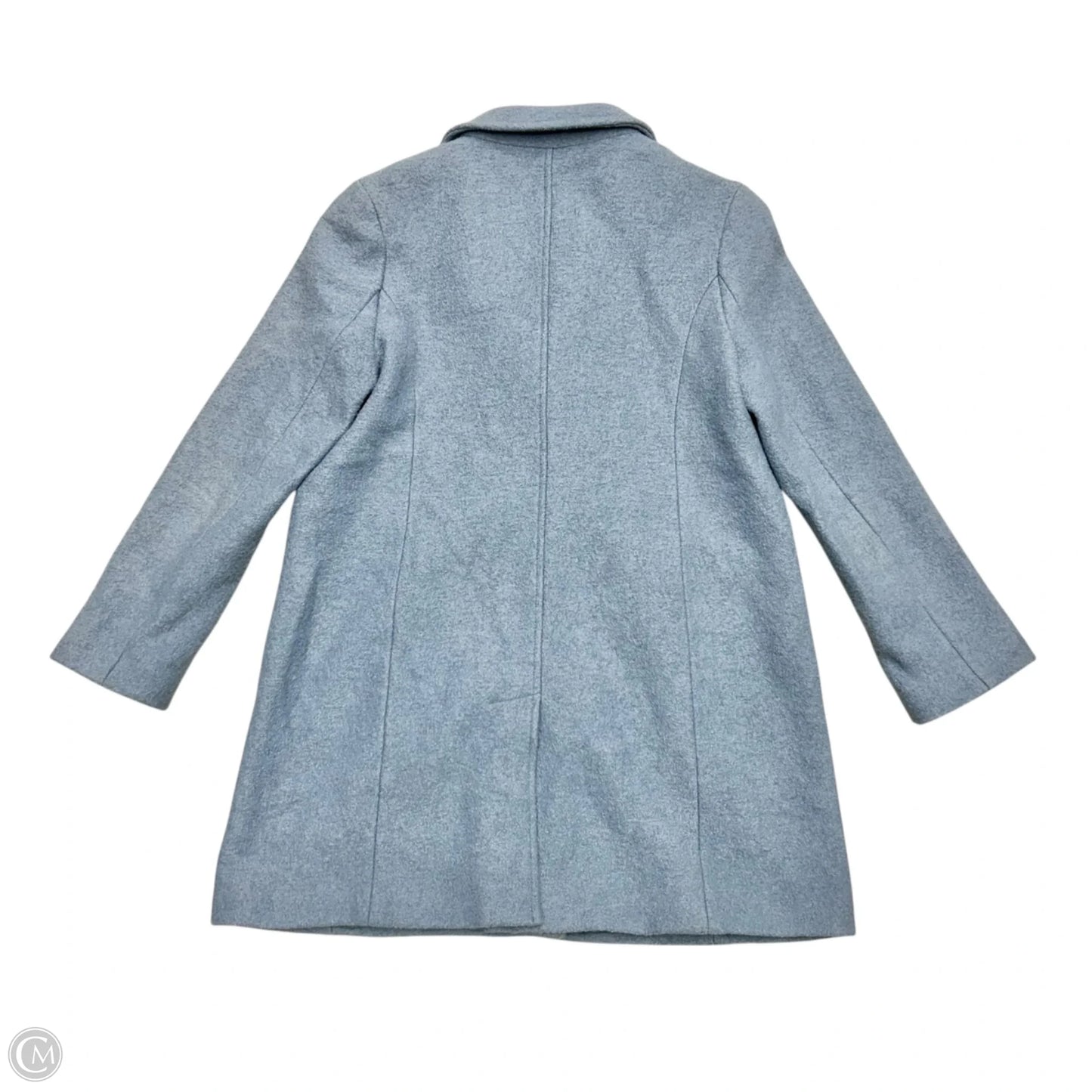 Coat Peacoat By Lands End In Blue, Size: Xlp