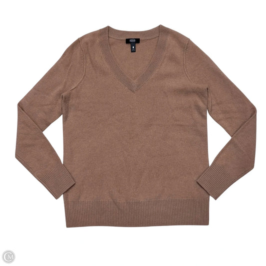 Sweater Cashmere By Aqua In Brown, Size: S