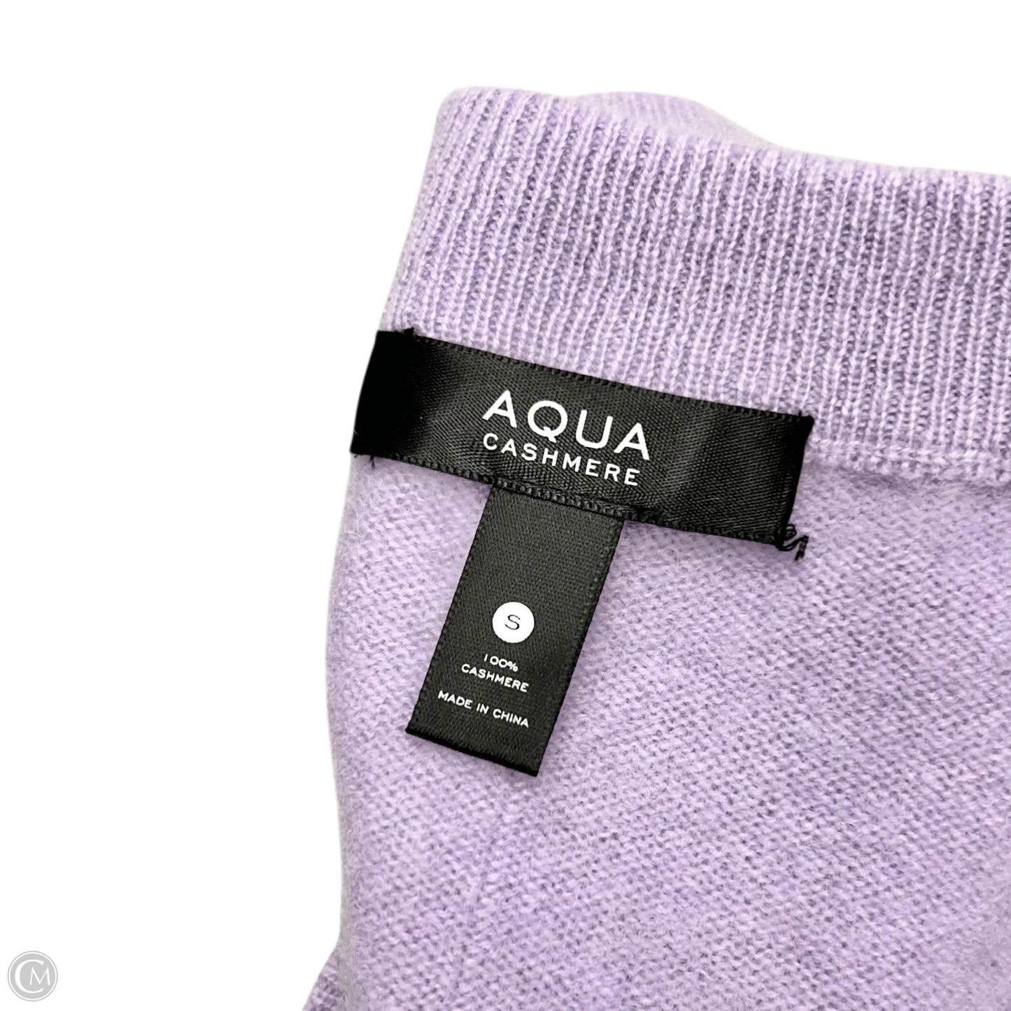 Sweater Cashmere By Aqua In Purple, Size: S