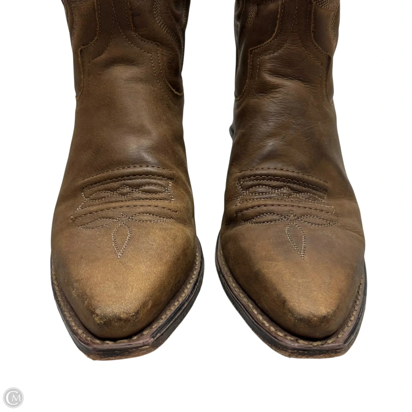 Boots Leather By abilene In Brown, Size: 7