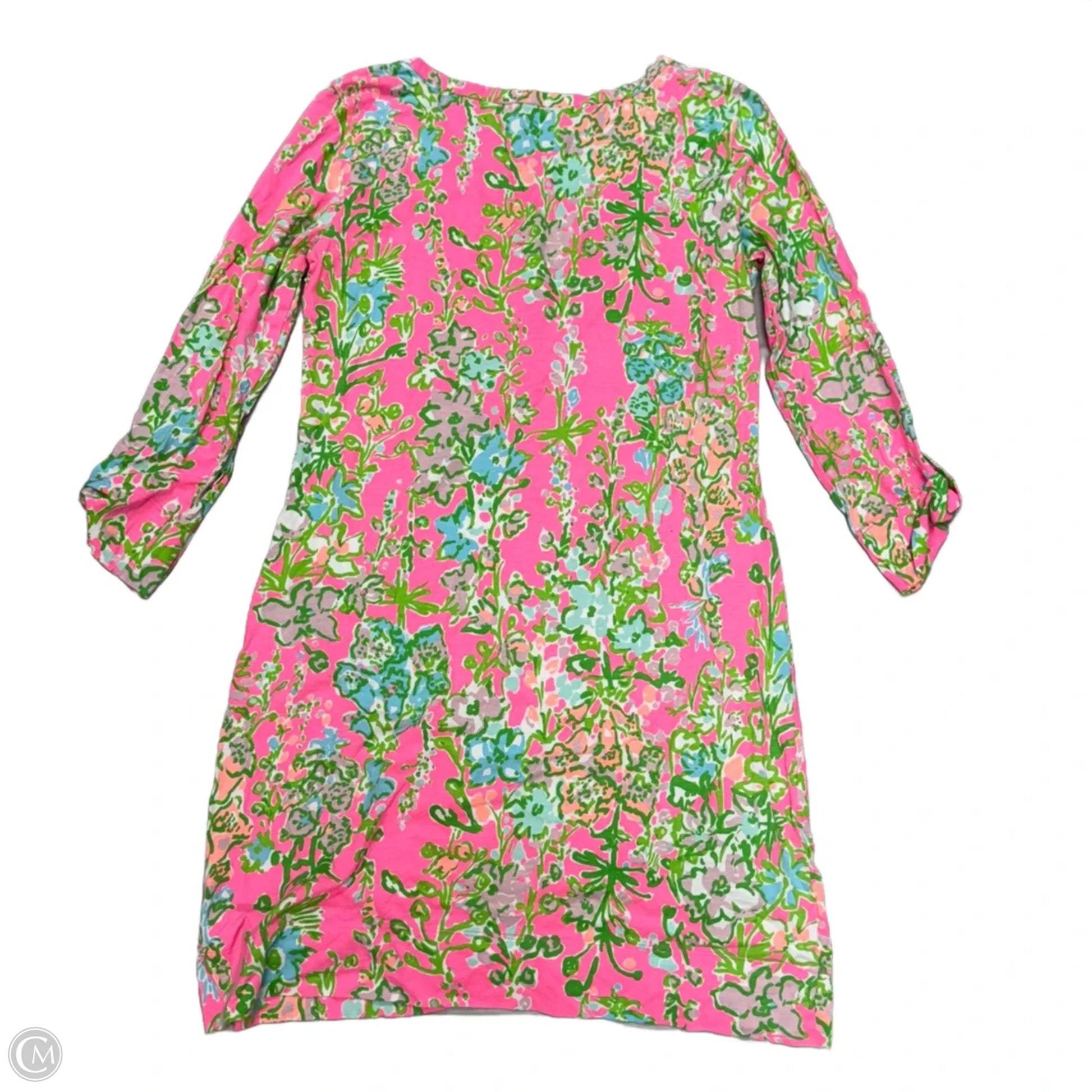 lilly pulitzer pink and green dress Leyla Crochet Shift Cherry Blossom Daisy Hex Dan's Southern Prep UPF 50+ Luxletic Kathy Pearl Dress UPF 50+ Luxletic zip 1970s The Lilly pink +