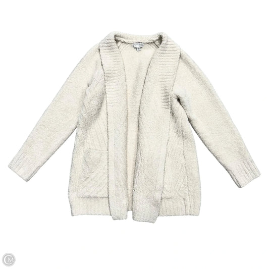 Sweater Cardigan By Barefoot Dreams In Cream, Size: M