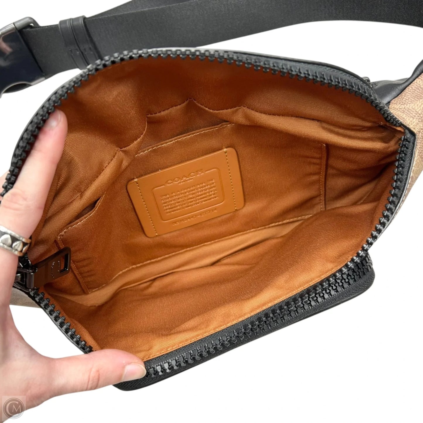 Belt Bag Designer By Coach, Size: Large