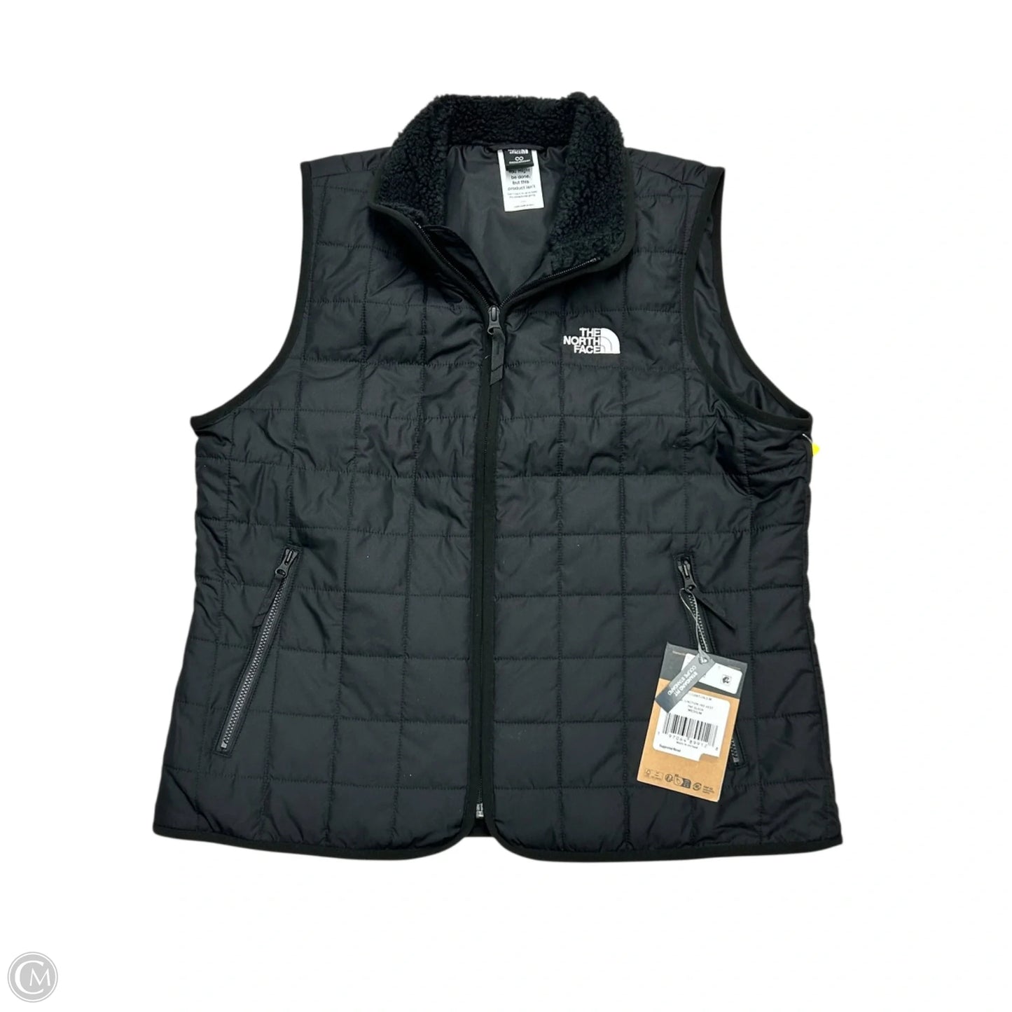 Vest Puffer & Quilted By The North Face In Black, Size: M