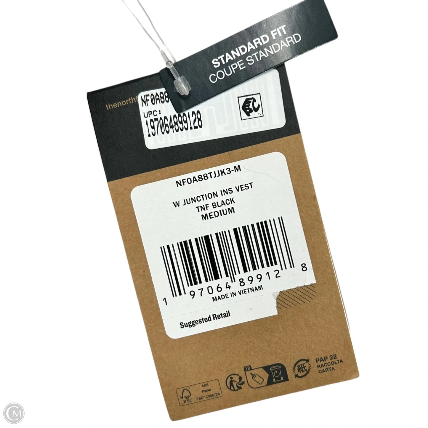 Vest Puffer & Quilted By The North Face In Black, Size: M