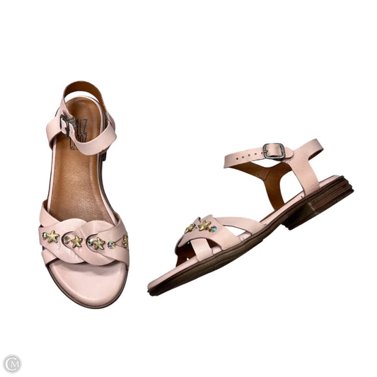 Sandals Flats By Miz Mooz In Pink, Size: 6.5