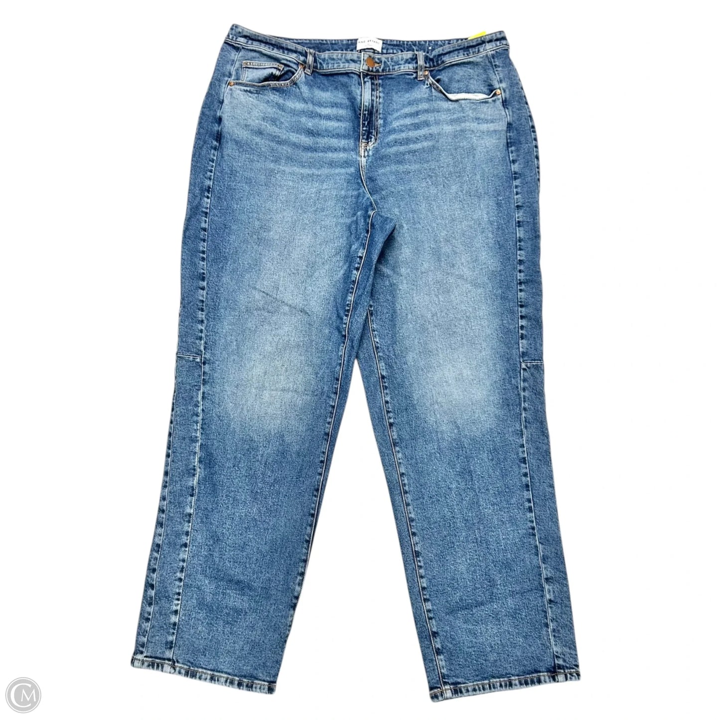 Jeans Straight By Lane Bryant In Blue Denim, Size: 22L