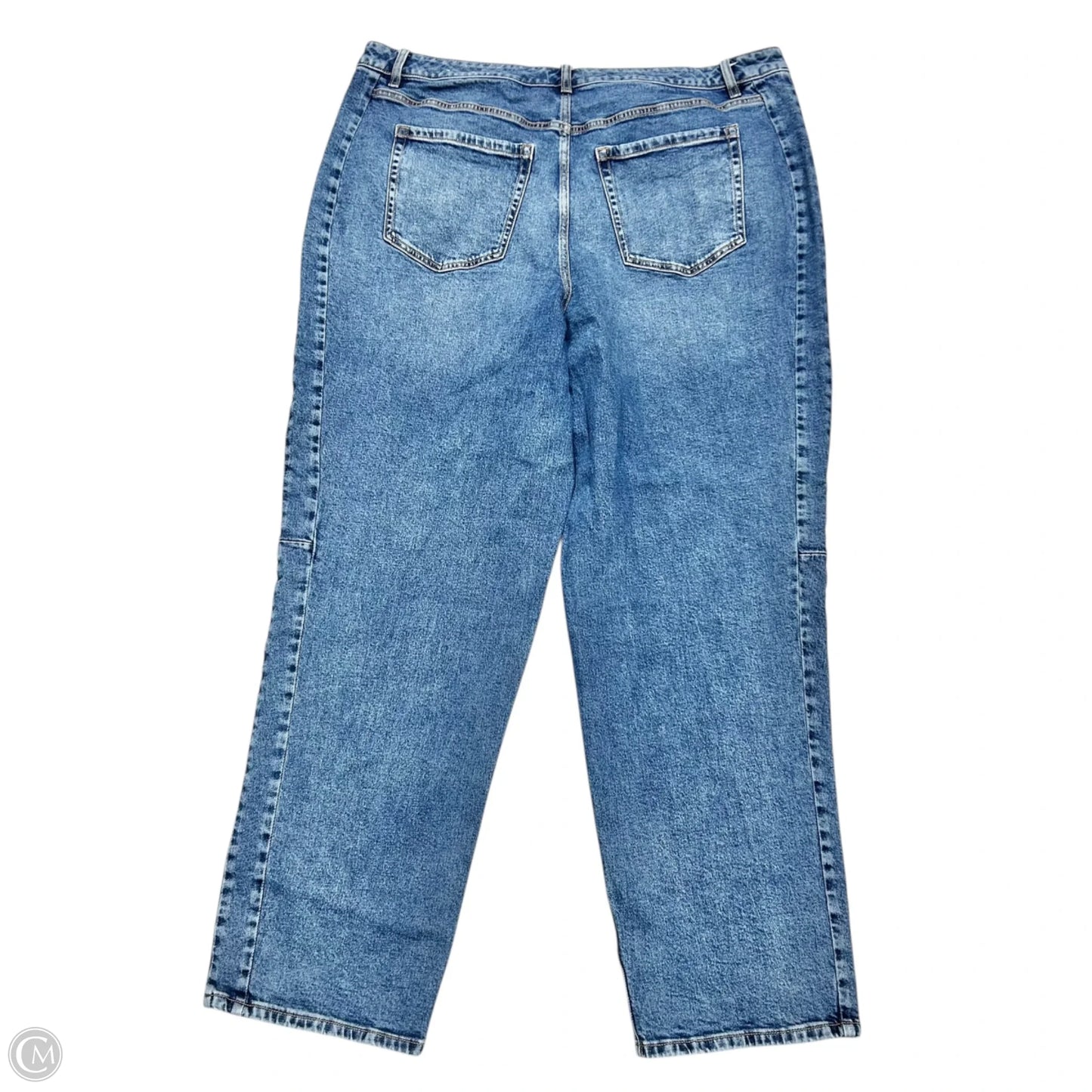 Jeans Straight By Lane Bryant In Blue Denim, Size: 22L