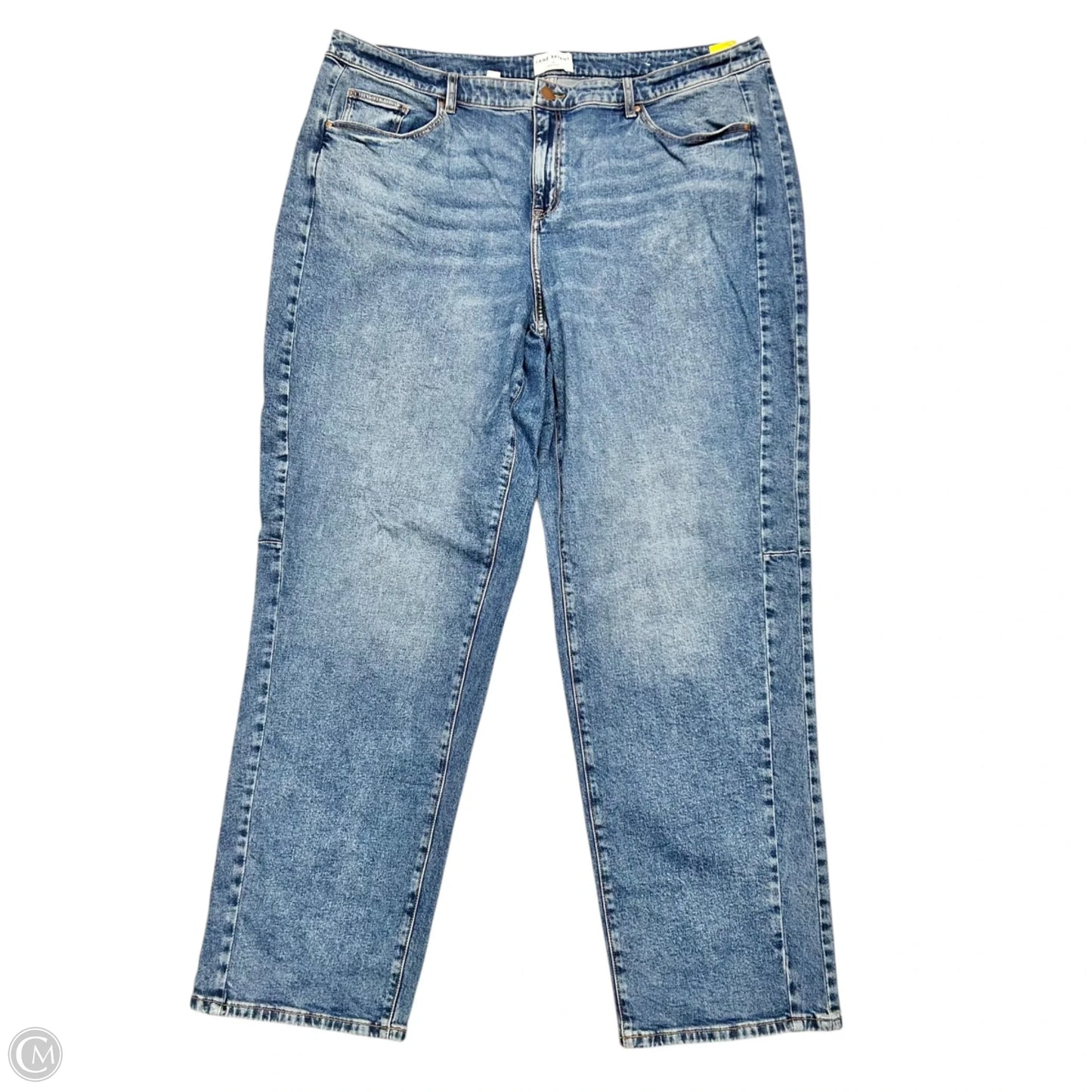 Jeans Straight By Lane Bryant In Blue Denim, Size: 24L