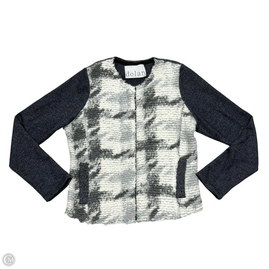 Jacket Other By Dolan Left Coast In Grey & White, Size: L