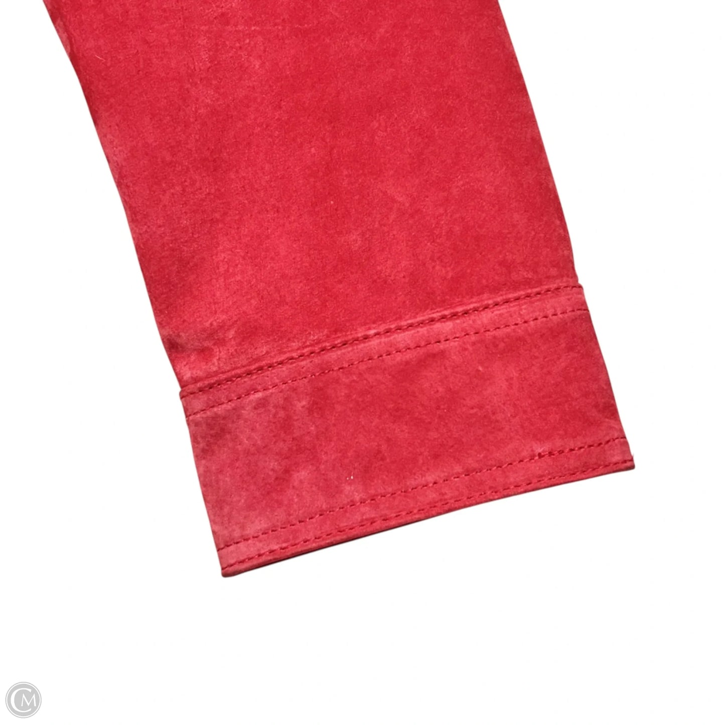Jacket Leather By Coldwater Creek In Red, Size: Xl