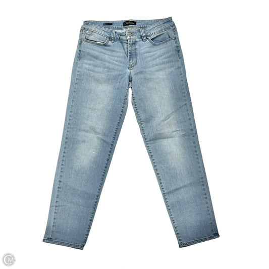 Jeans Straight By Talbots In Blue Denim, Size: 6