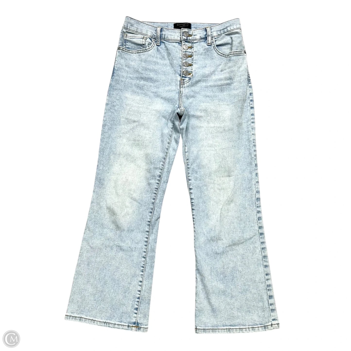 Jeans Boot Cut By Banana Republic In Blue Denim, Size: 6