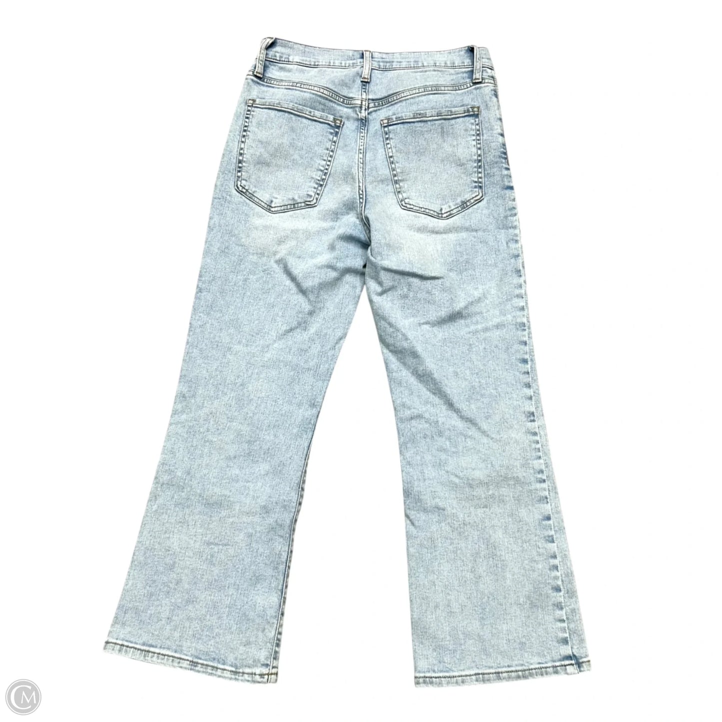 Jeans Boot Cut By Banana Republic In Blue Denim, Size: 6