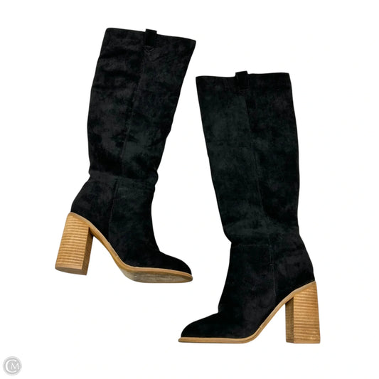 Boots Knee Heels By Oasis Society In Black, Size: 8