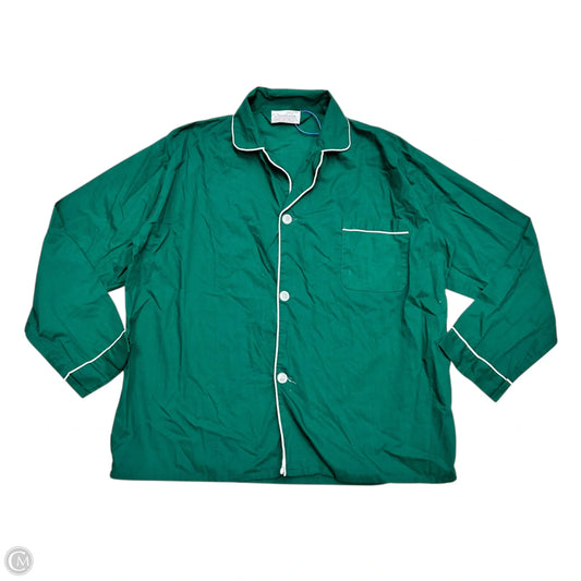 Top Long Sleeve Luxury Designer By Oscar De La Renta In Green, Size: Xl