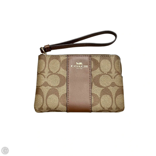 Wristlet Designer By Coach, Size: Small