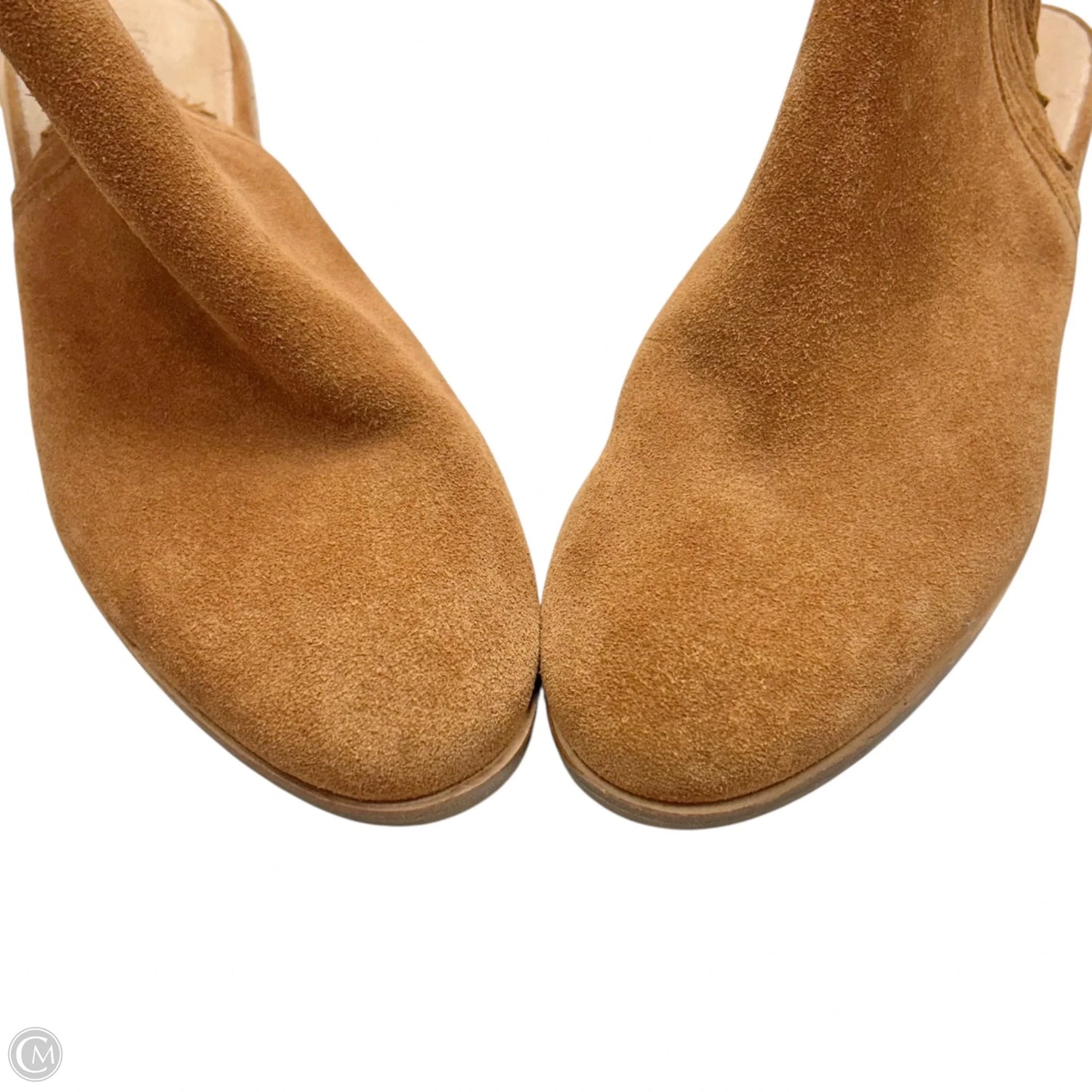 Boots Ankle Heels By Gentle Souls In Brown, Size: 7