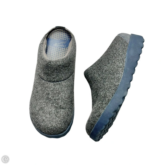 Shoes Heels Platform By Dansko In Grey, Size: 7.5