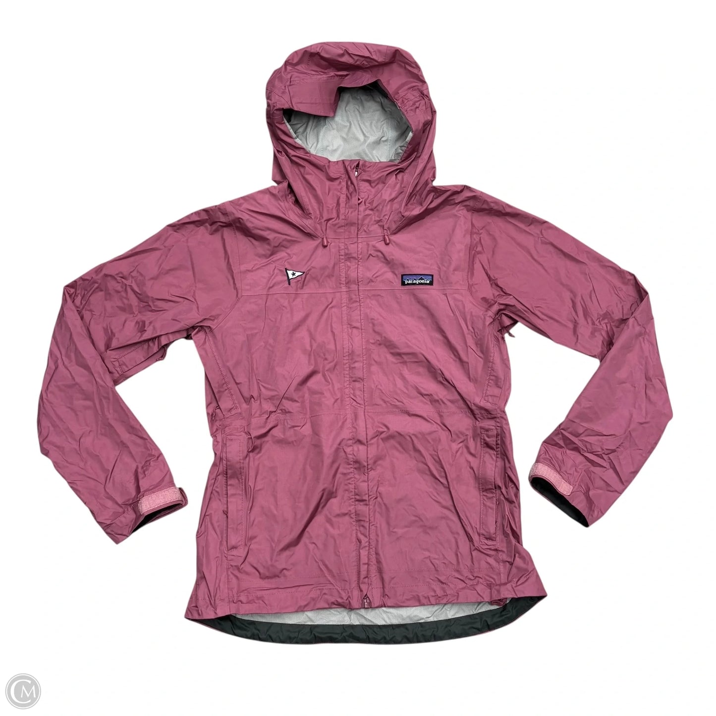 Jacket Windbreaker By Patagonia In Mauve, Size: S