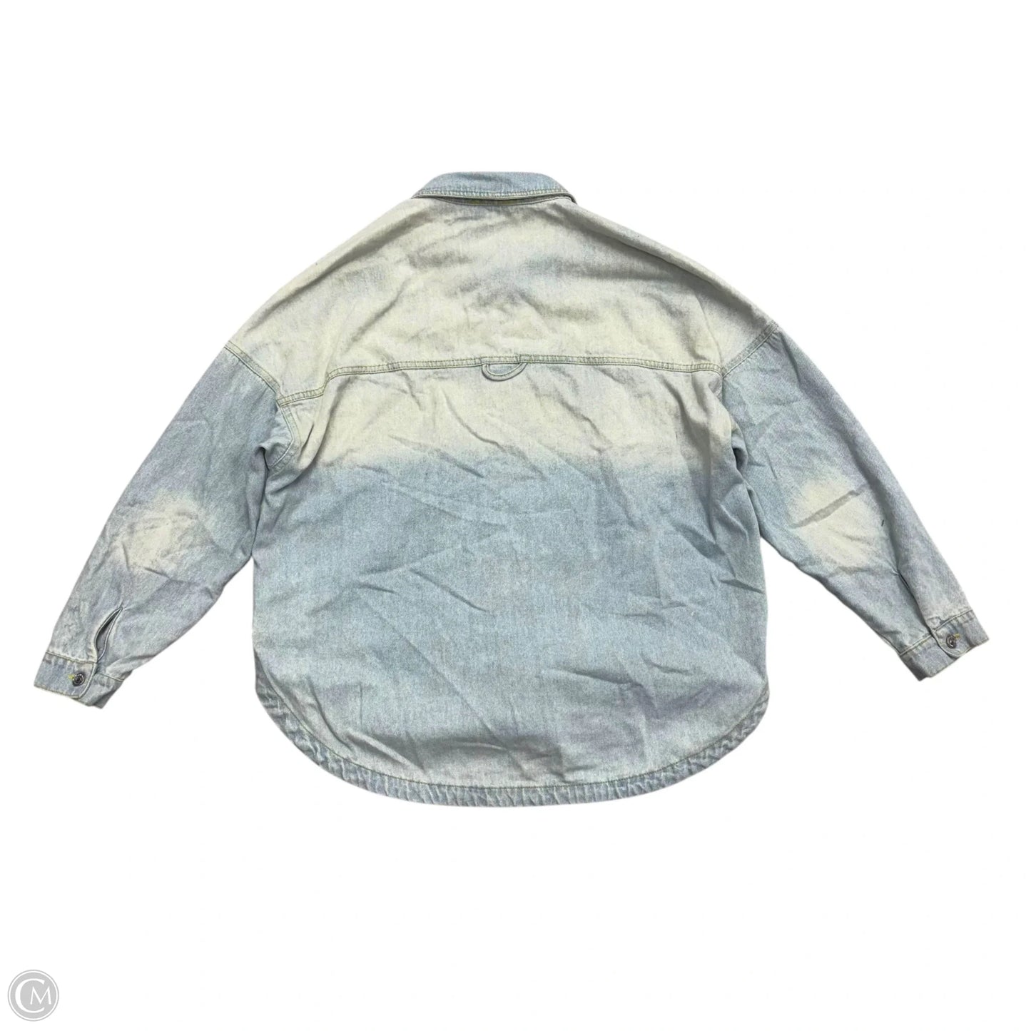 Jacket Denim By Steve Madden In Blue Denim, Size: S