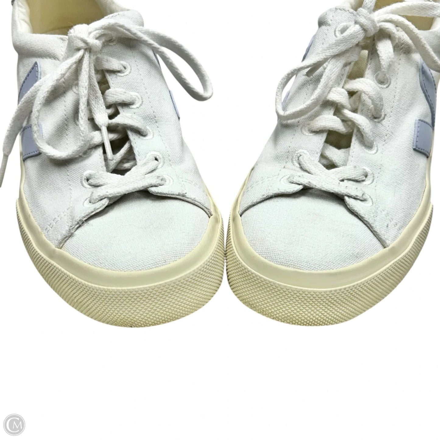 Shoes Sneakers By Veja In Purple & White, Size: 9