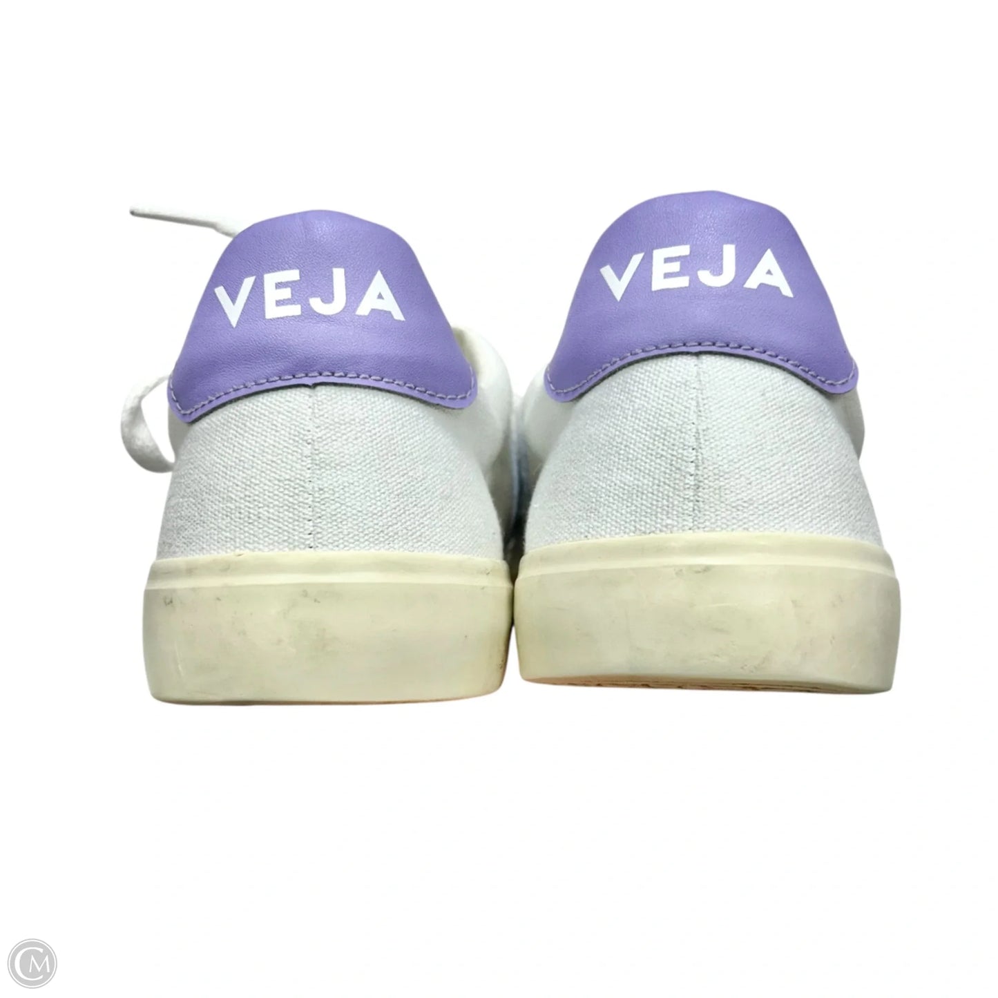 Shoes Sneakers By Veja In Purple & White, Size: 9