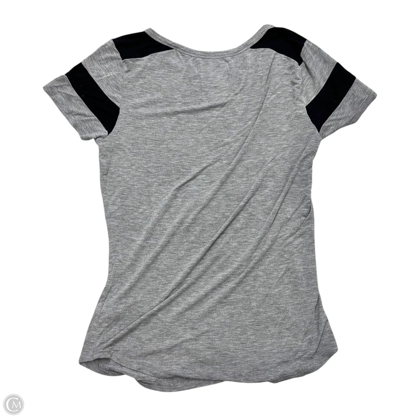 Top Short Sleeve By Nfl In Grey, Size: S