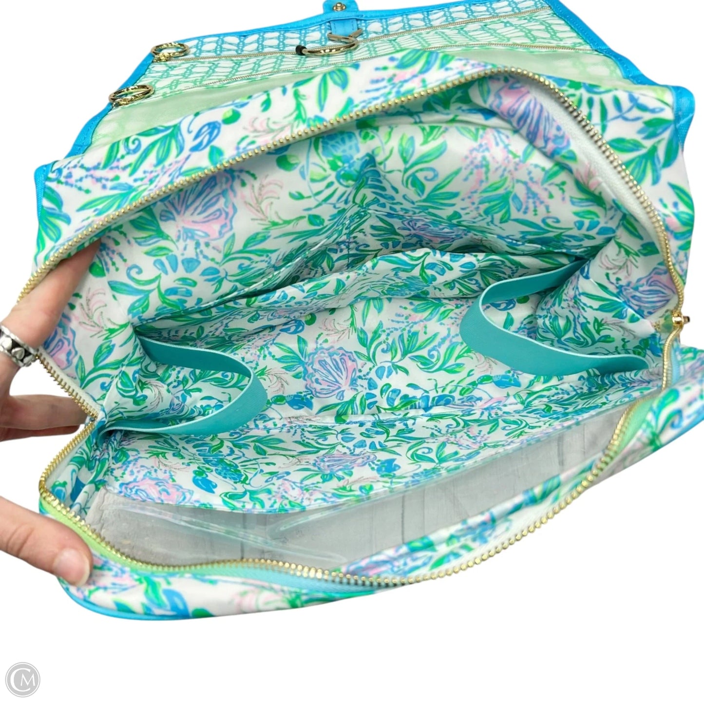 Travel Bag Designer By Lilly Pulitzer, Size: Medium