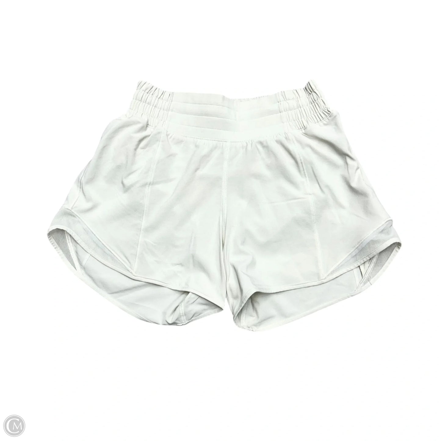 Athletic Shorts By Lululemon In Ivory, Size: Xs