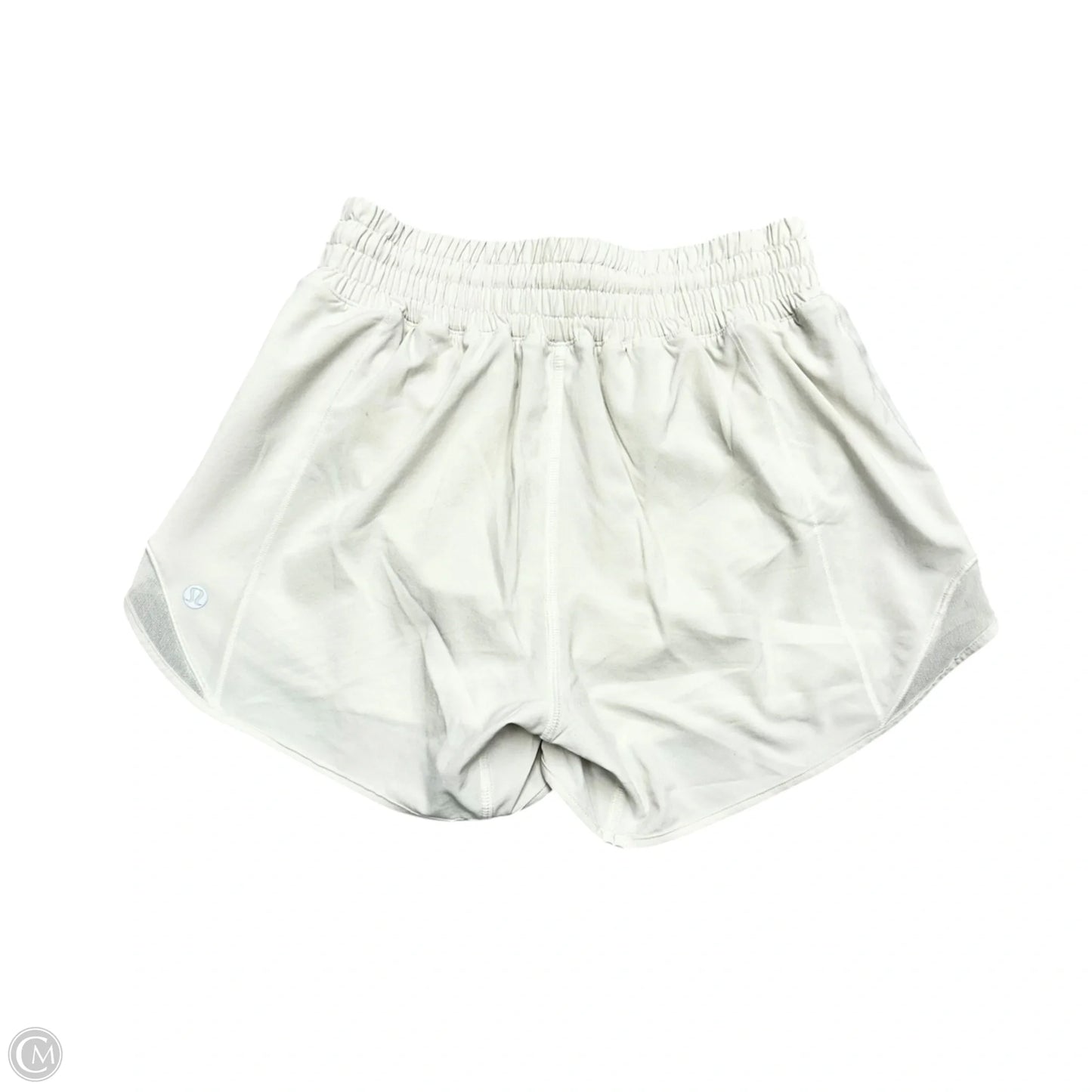 Athletic Shorts By Lululemon In Ivory, Size: Xs