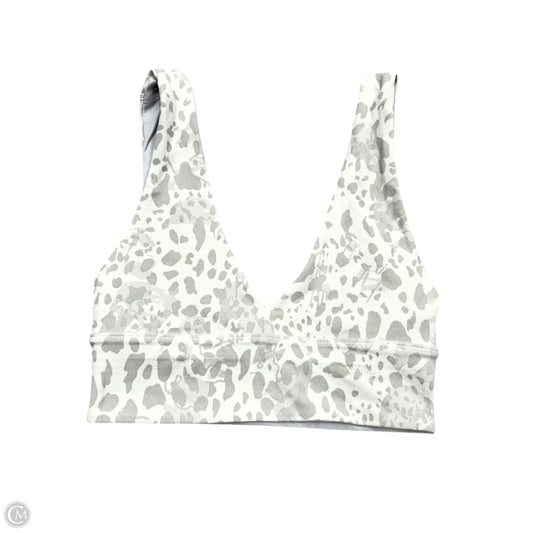 Athletic Bra By Lululemon In Leopard Print, Size: Xs