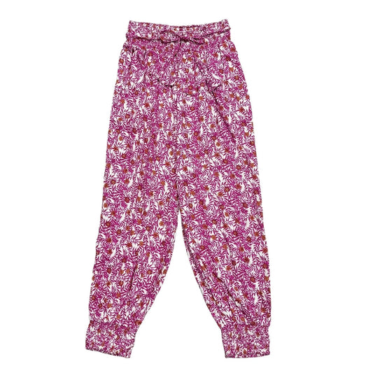 Pants Joggers By Anthropologie In Purple & White, Size: S