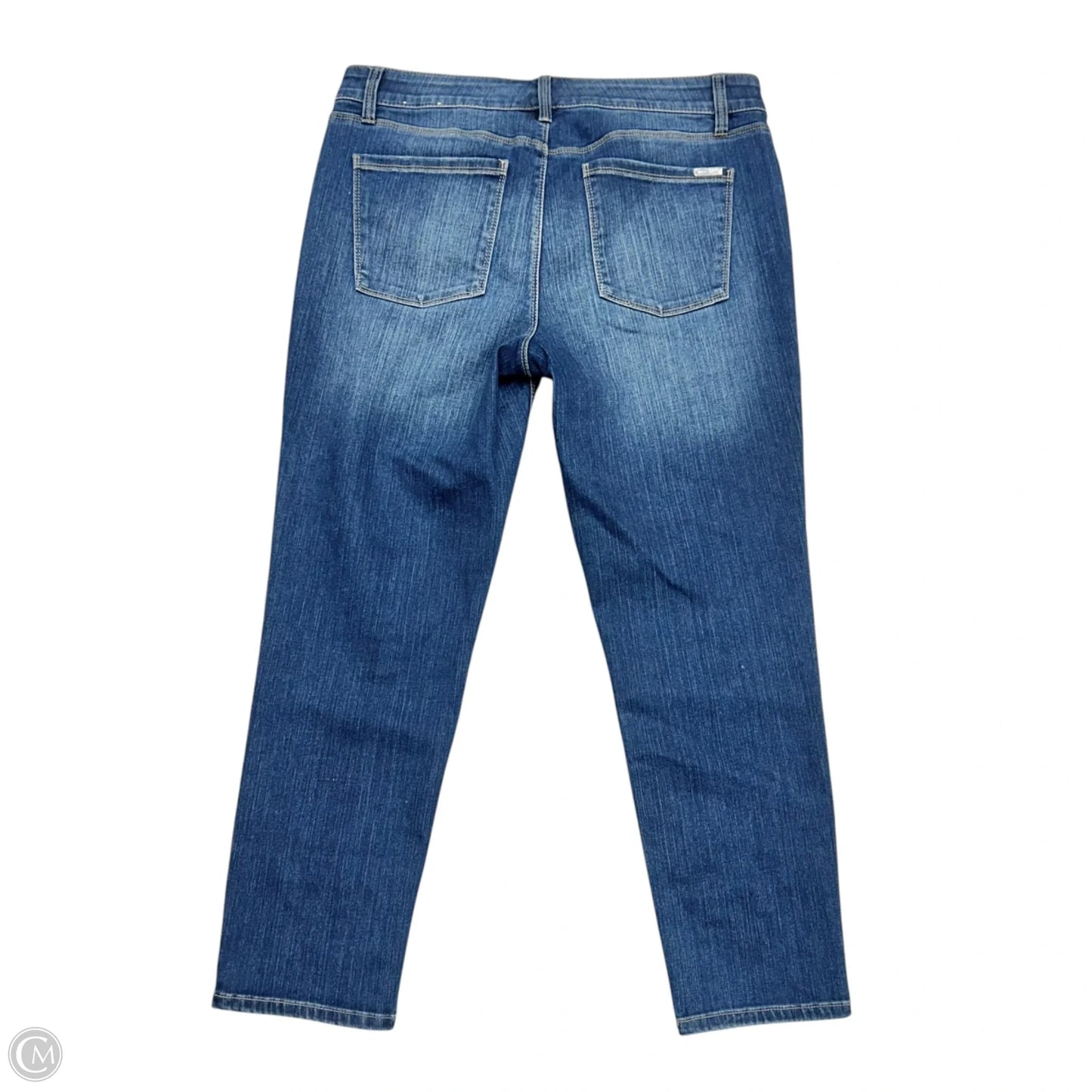 Jeans Straight By White House Black Market In Blue, Size: 10