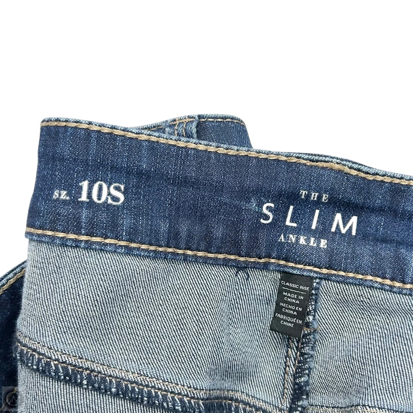 Jeans Straight By White House Black Market In Blue, Size: 10