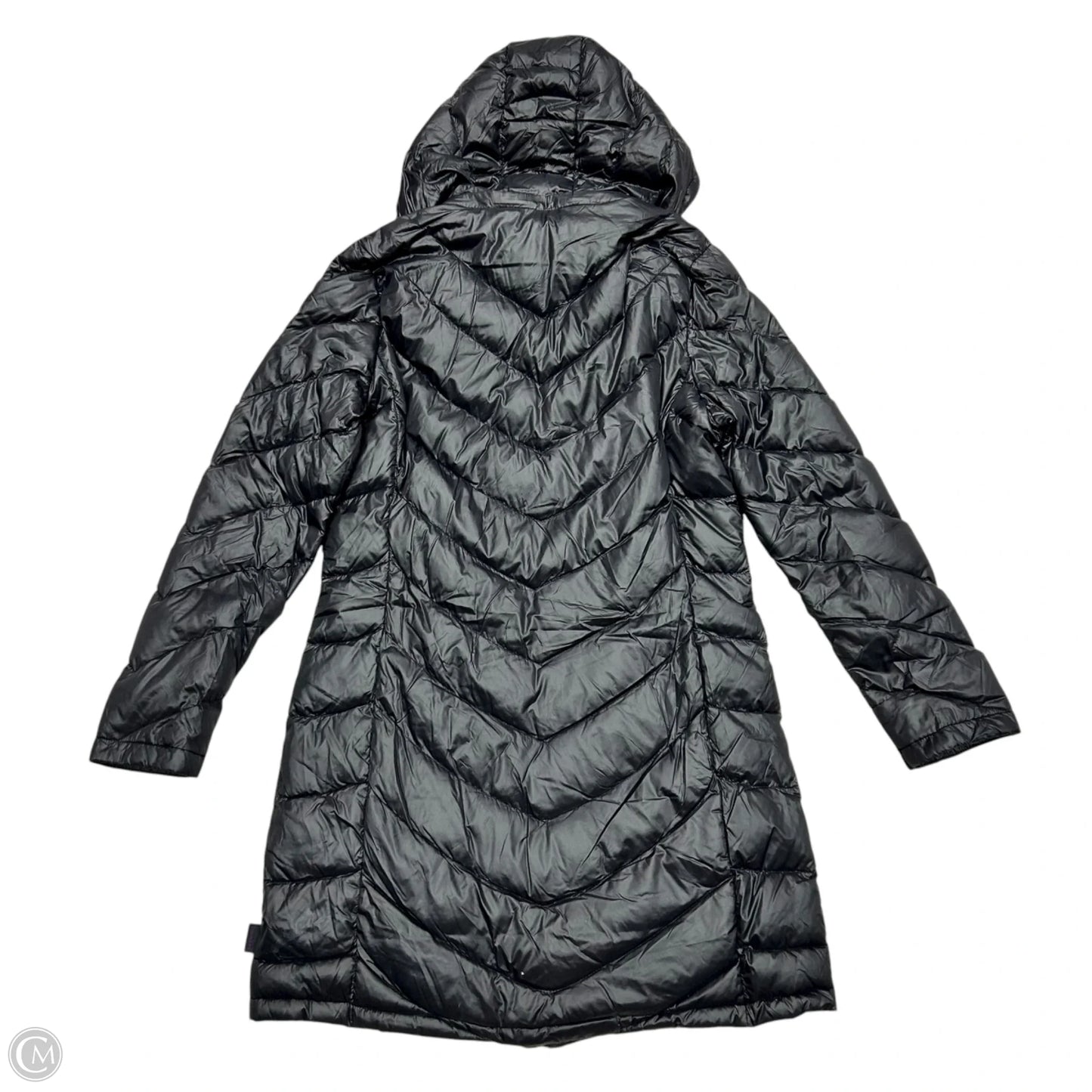 Jacket Puffer & Quilted By Calvin Klein In Black, Size: M