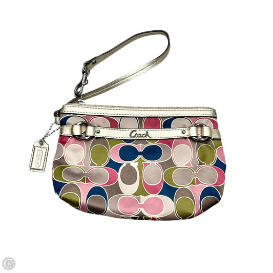Wristlet Designer By Coach, Size: Small
