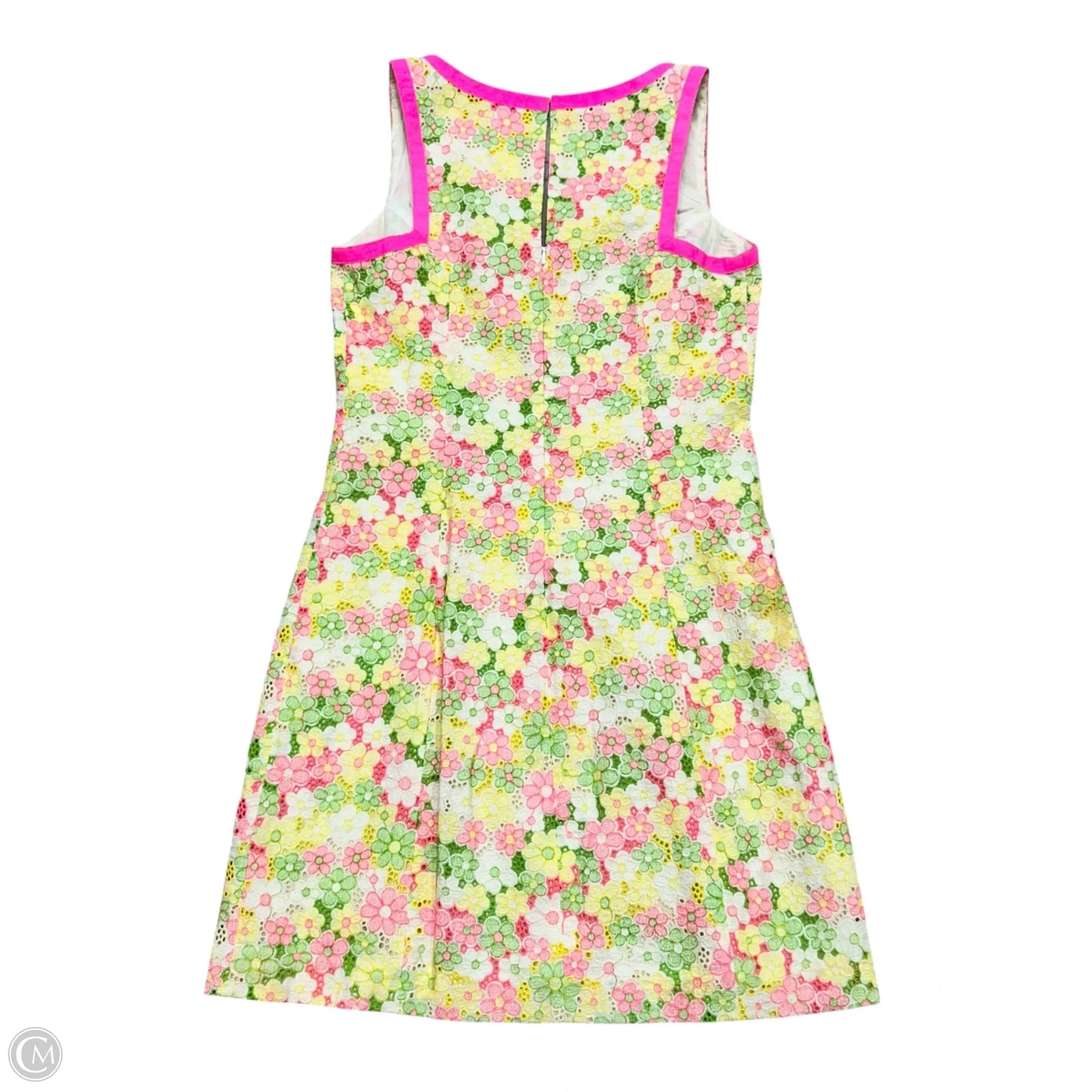 Dress Designer By Lilly Pulitzer In Green & Pink, Size: S