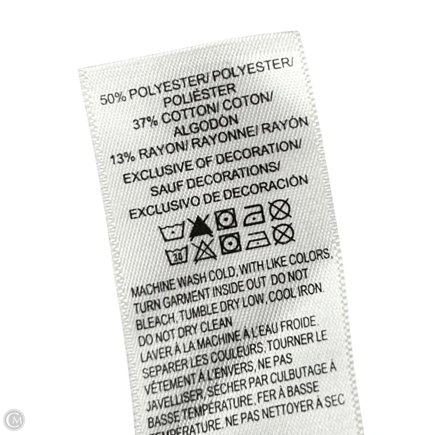 Top Short Sleeve By Lucky Brand In Blue, Size: Xxl