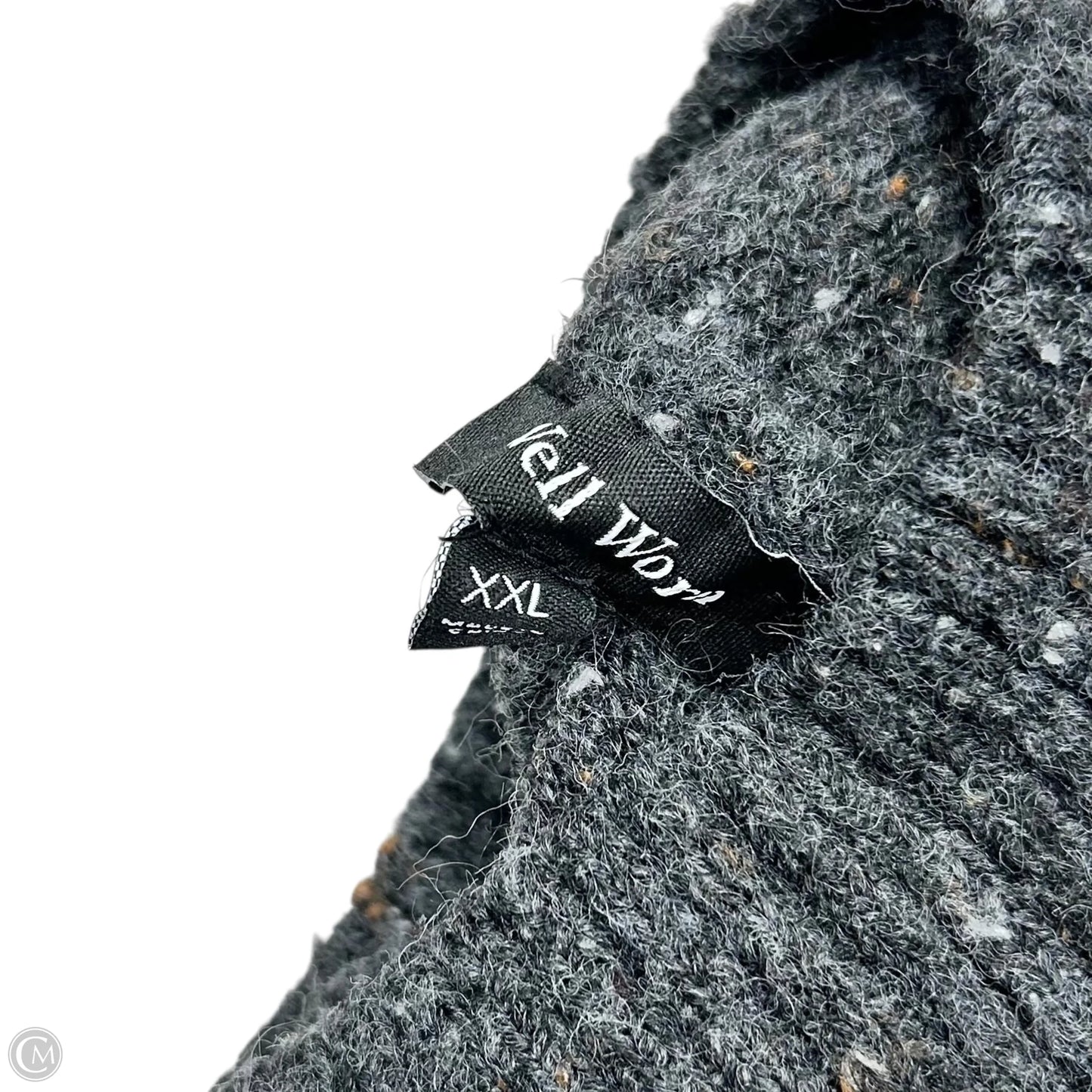 Sweater By Well Worn In Grey, Size: Xxl