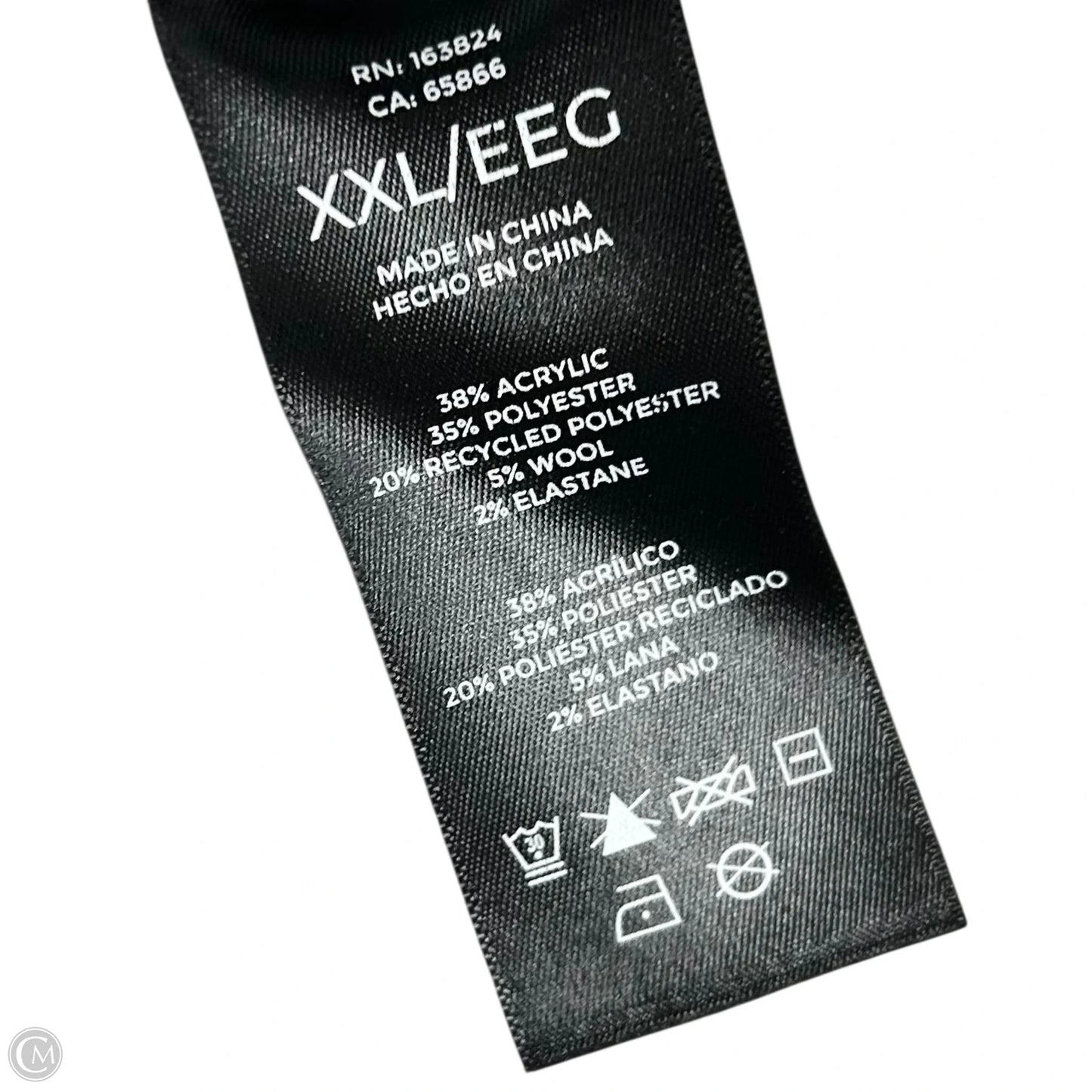 Sweater By Well Worn In Grey, Size: Xxl