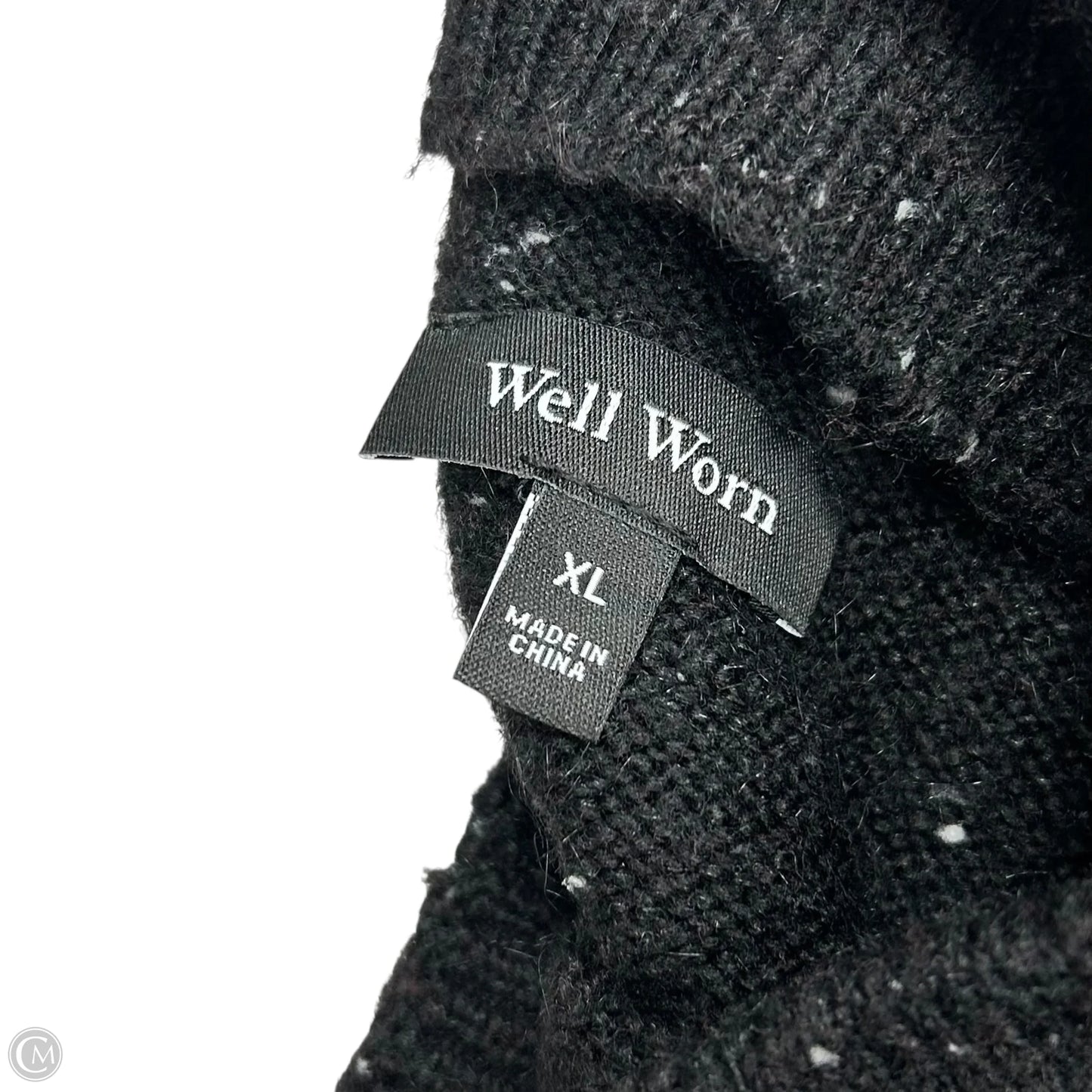 Sweater By Well Worn In Black, Size: Xl