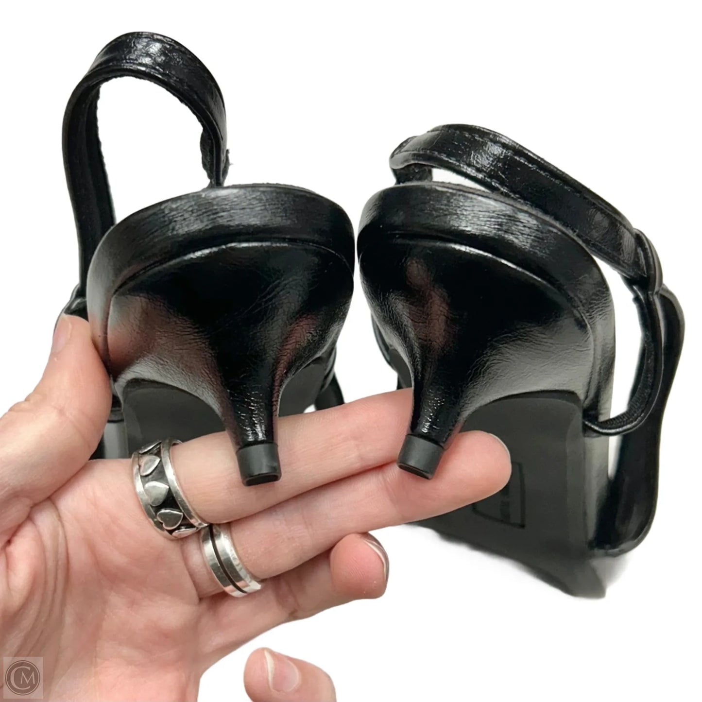 Shoes Heels Kitten By Anne Klein In Black, Size: 7.5