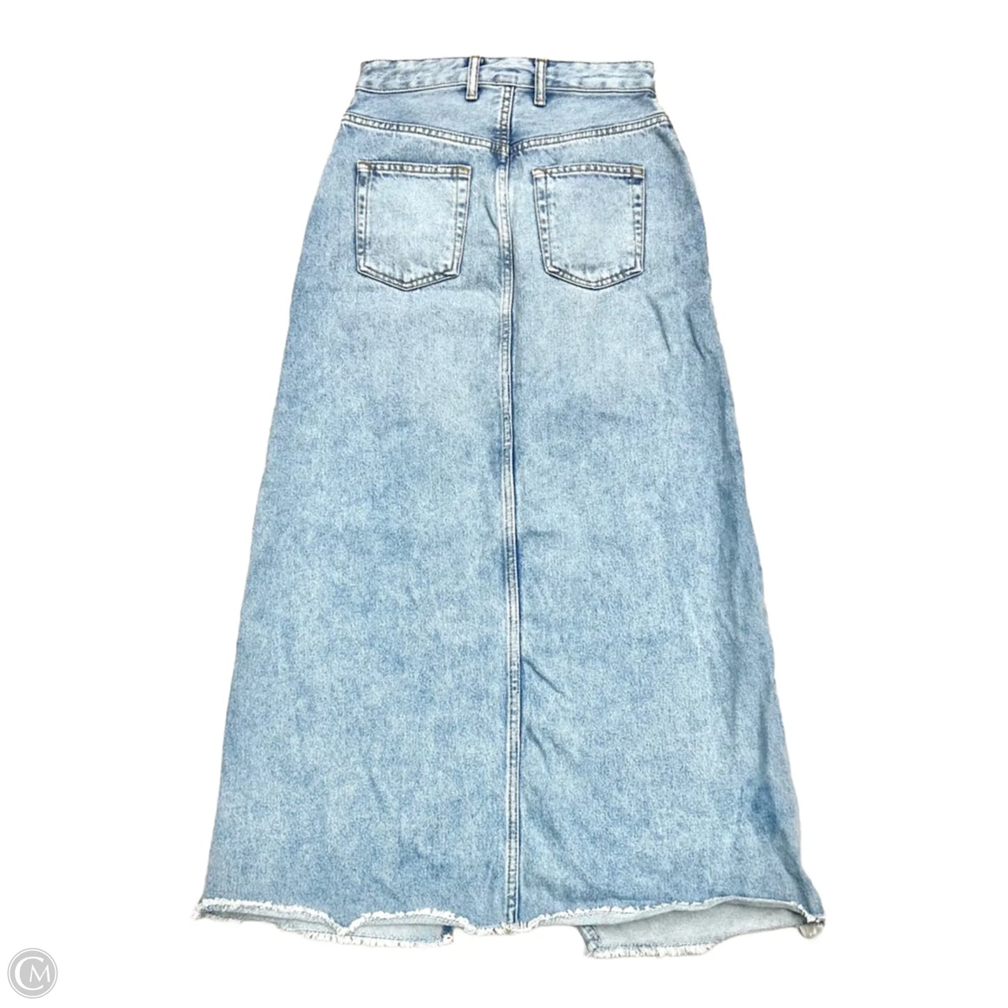 Skirt Maxi By Pilcro In Blue Denim, Size: 0p