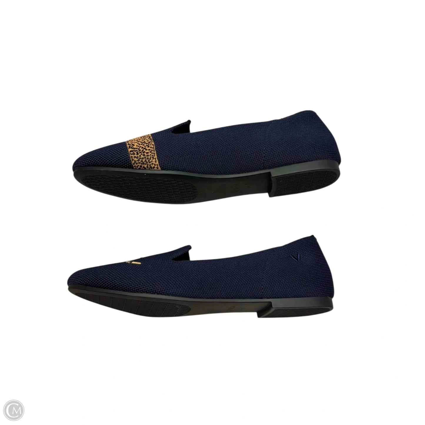 Shoes Flats By Vivaia In Navy, Size: 6.5