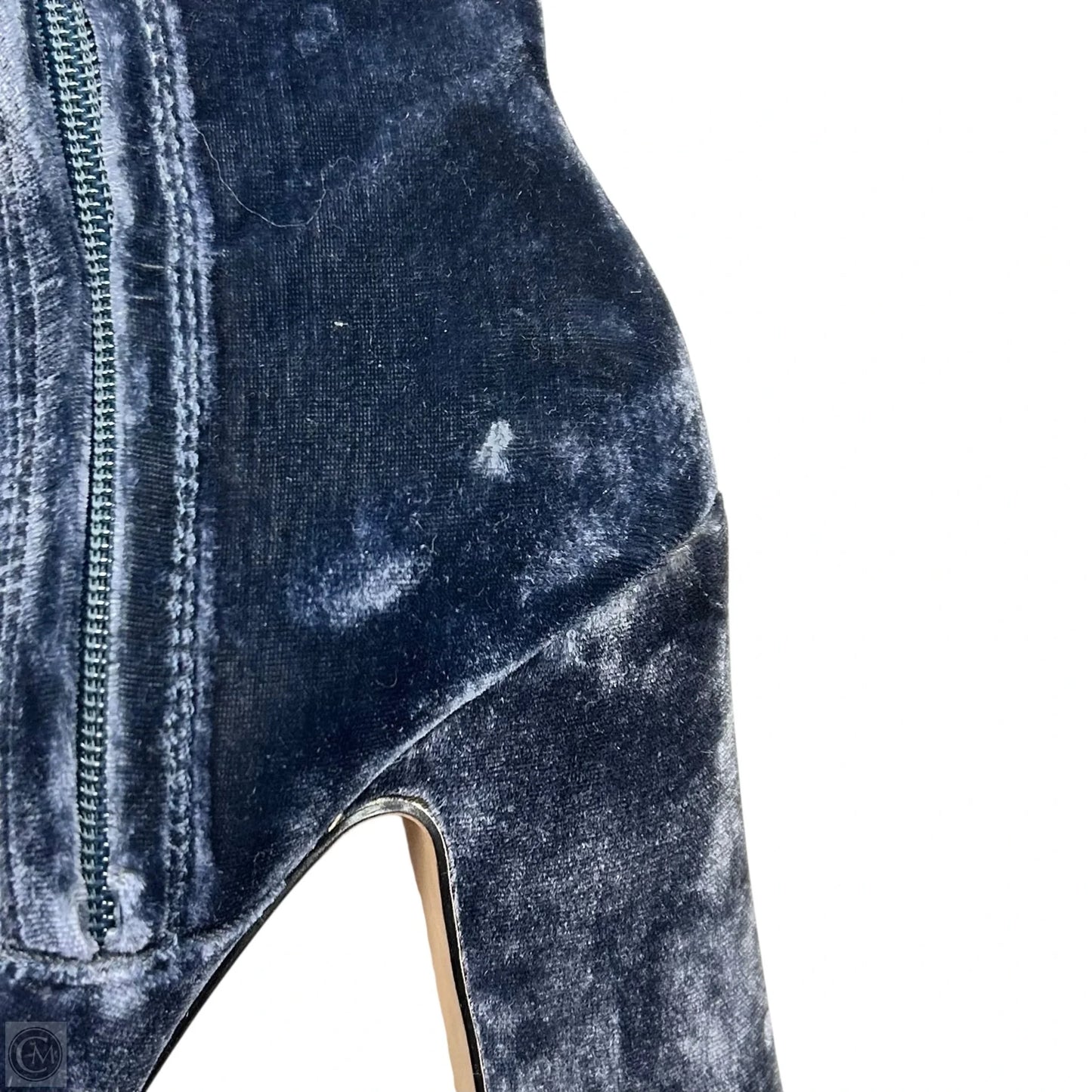 Boots Ankle Heels By Avec Les Filles In Navy, Size: 7