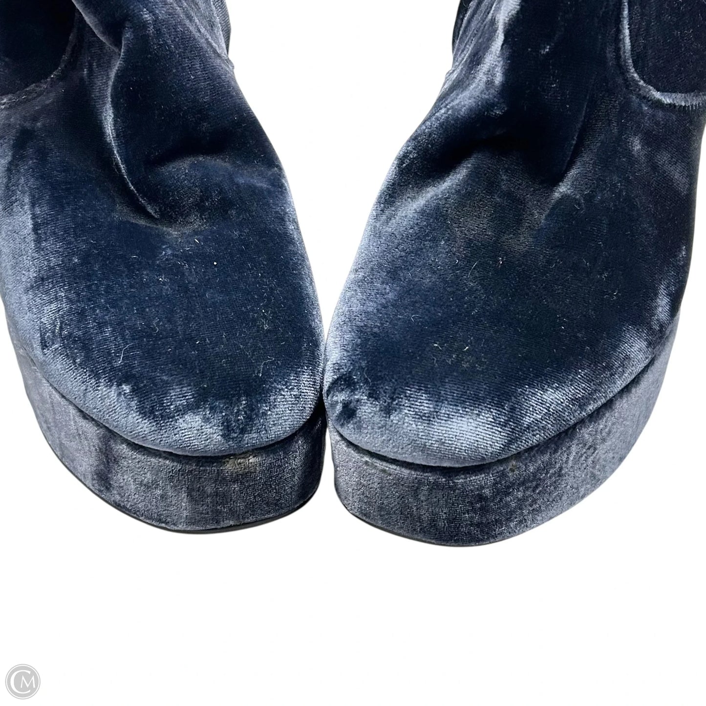 Boots Ankle Heels By Avec Les Filles In Navy, Size: 7