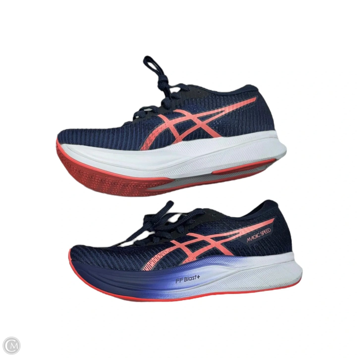 Shoes Athletic By Asics In Navy, Size: 6