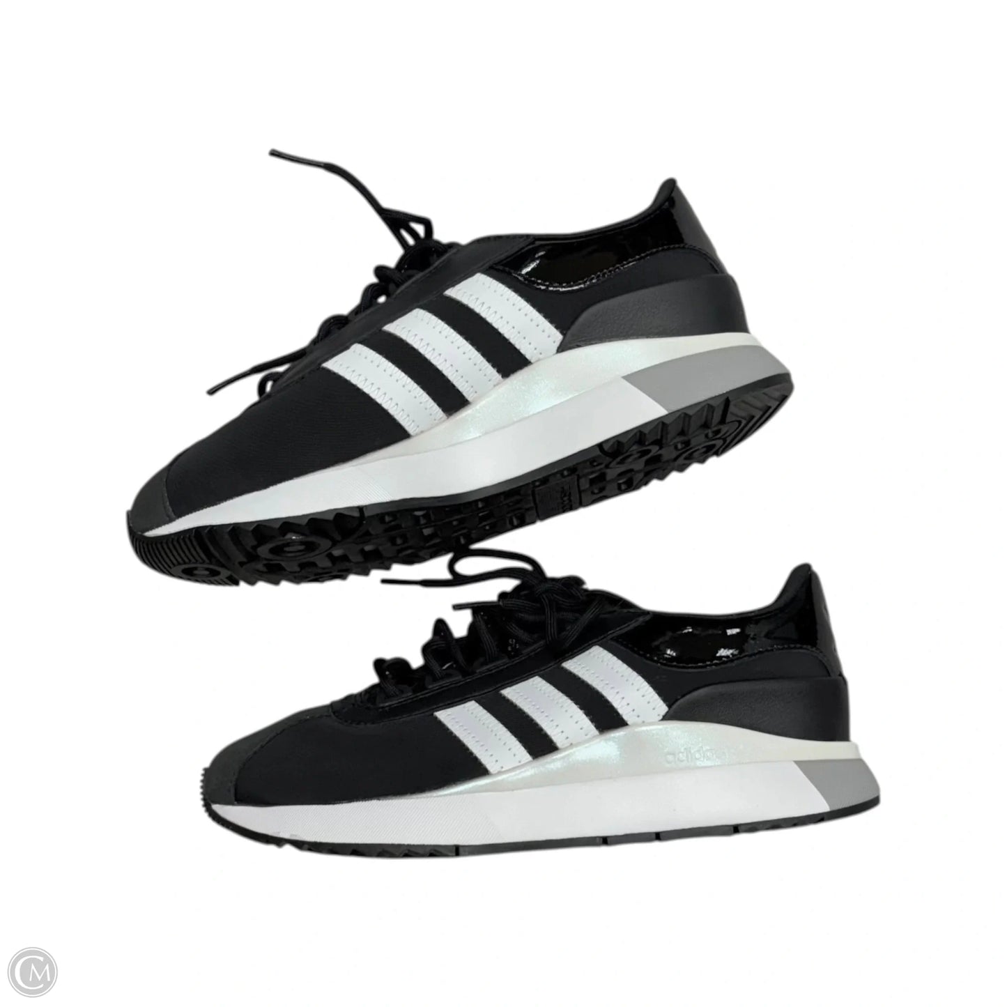 Shoes Athletic By Adidas In Black & White, Size: 6.5
